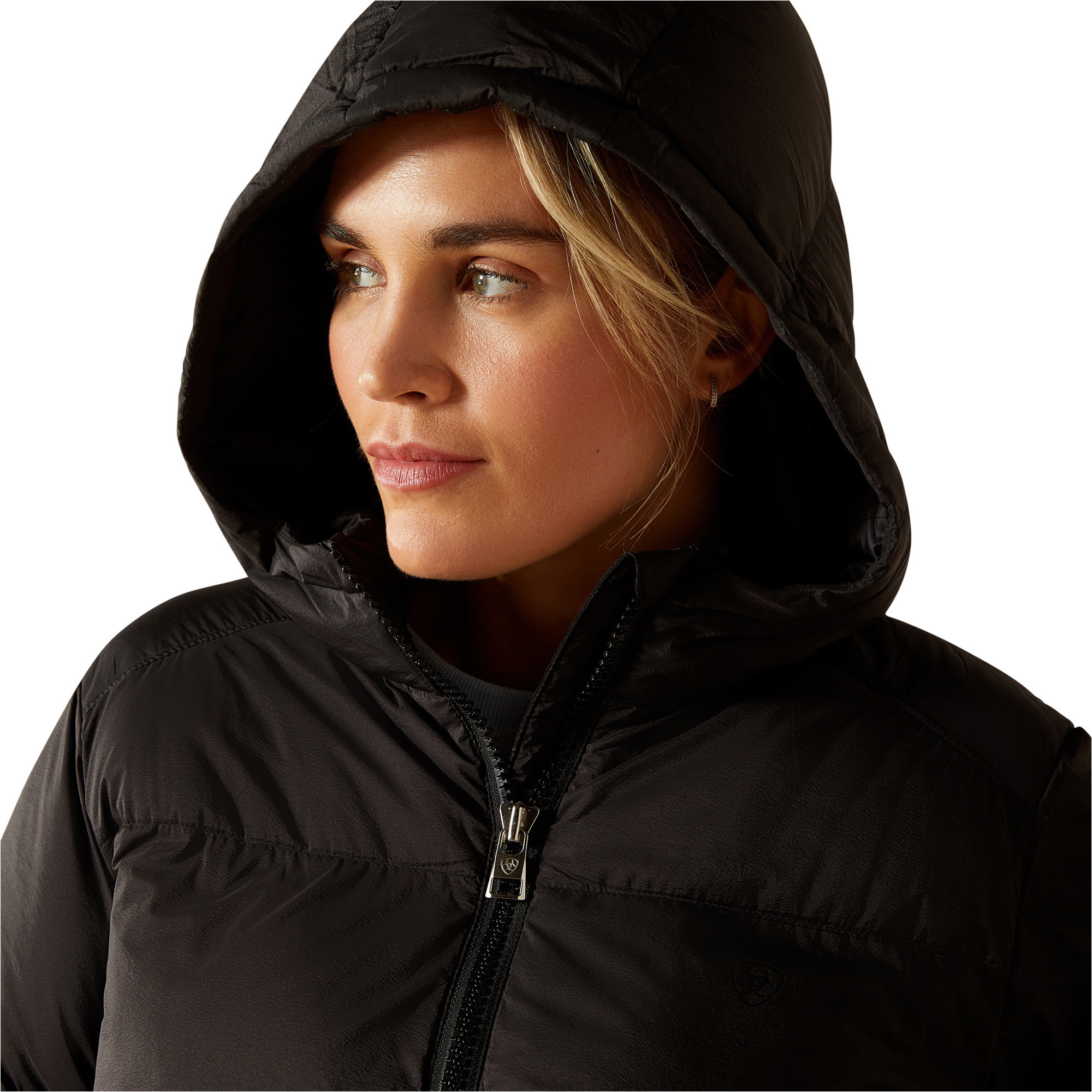 2025 Ariat Womens Ultrapuff Down Coat 10062378 - Black